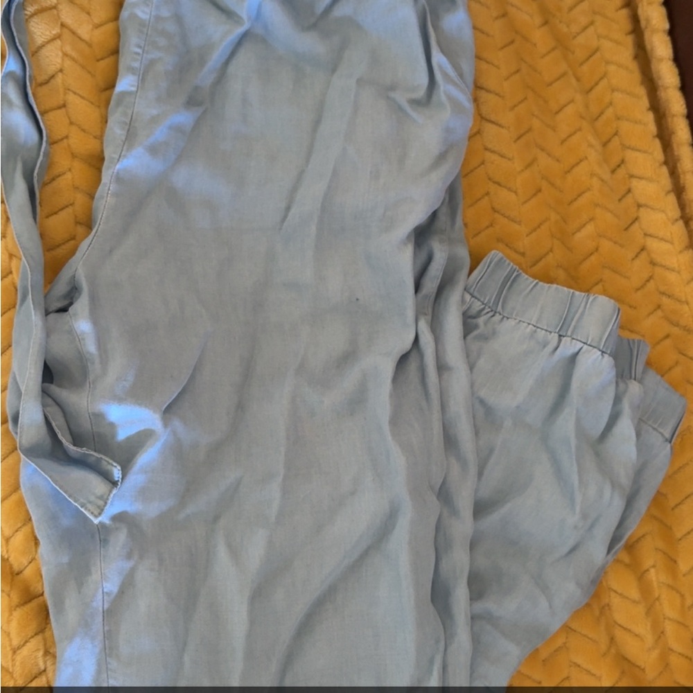 Mustard Seed Light Blue Ankle Pants